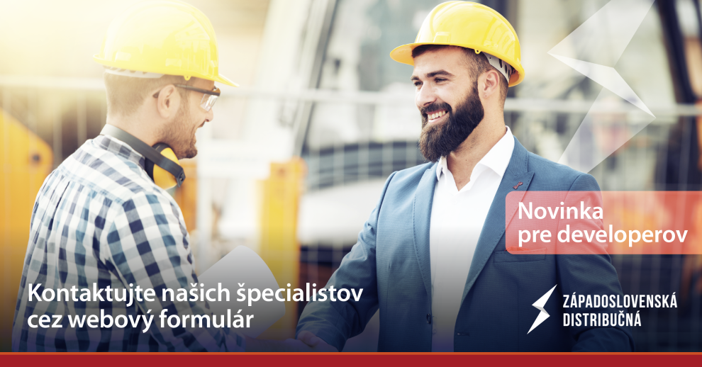 Kontaktný formulár pre developerov