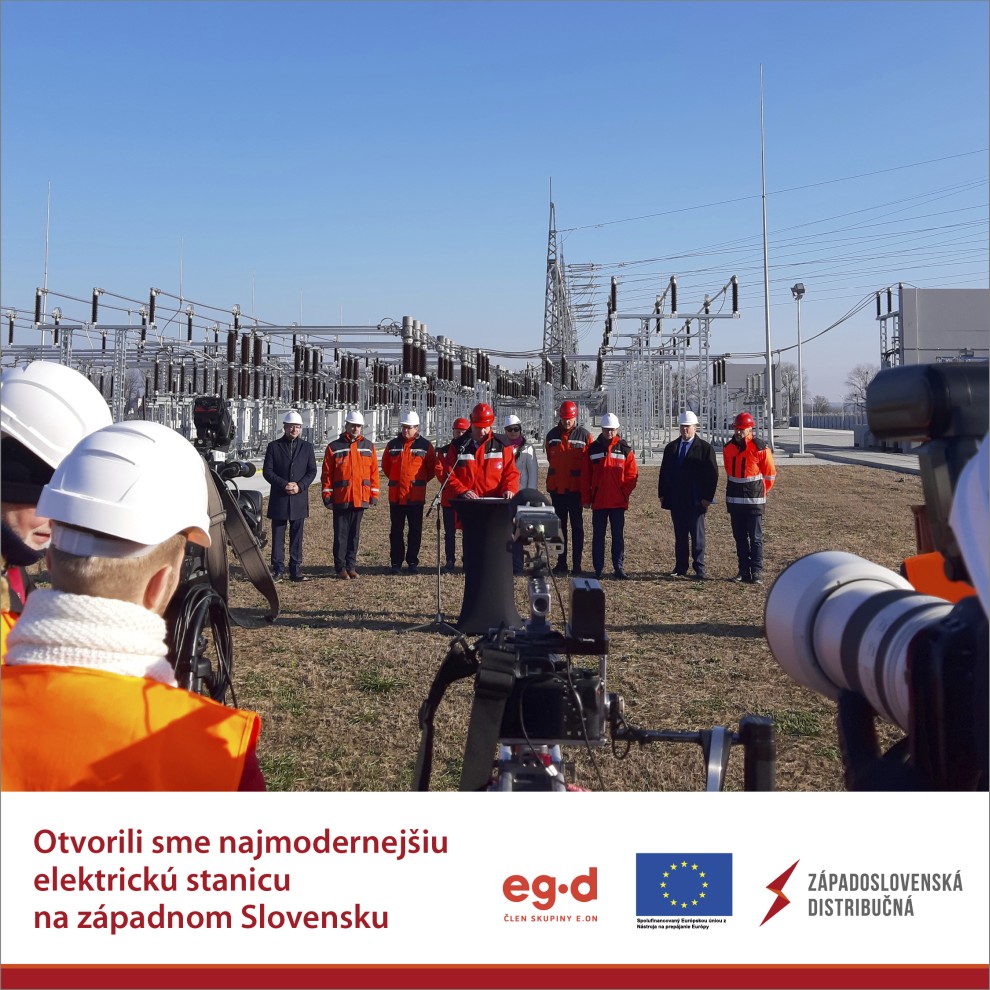 Nová elektrická stanica zvýši energetickú bezpečnosť na západnom Slovensku