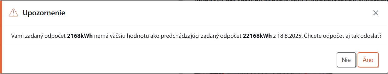 Samoodpočet - kontrola stavu