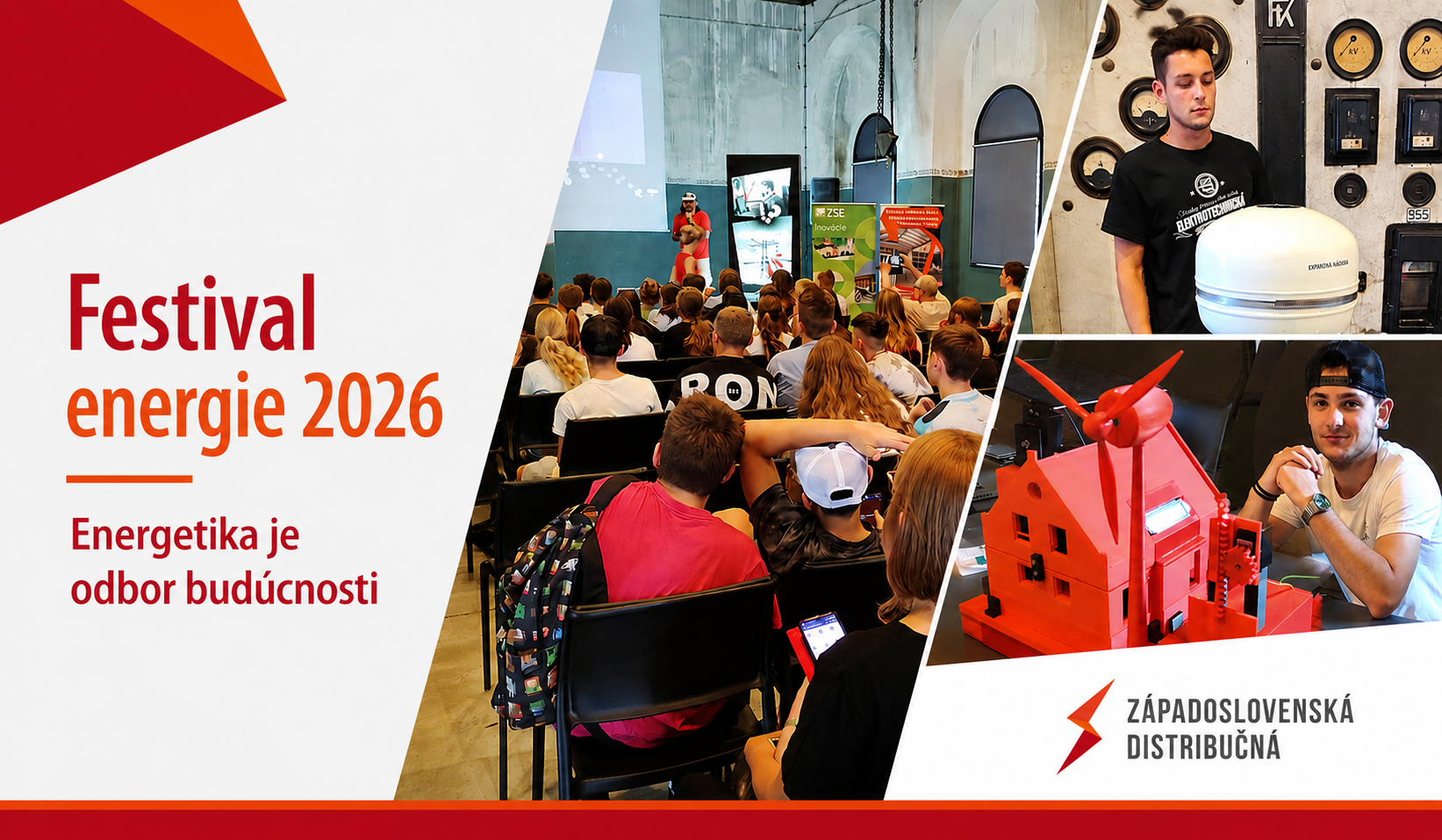 Festival energie 2026 uk&aacute;zal mlad&yacute;m, že energetika je odbor bud&uacute;cnosti