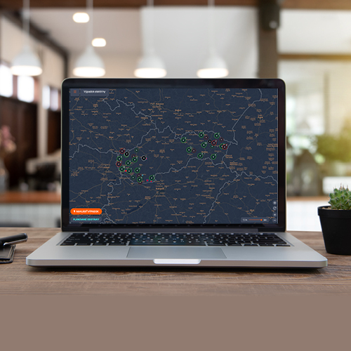 Preverte plánované odstávky alebo nahláste poruchu na vypadokelektriny.sk